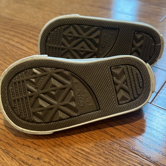 CONVERSE ALL STAR TODDLER SHOES SIZE 3 - Picture 6 of 7